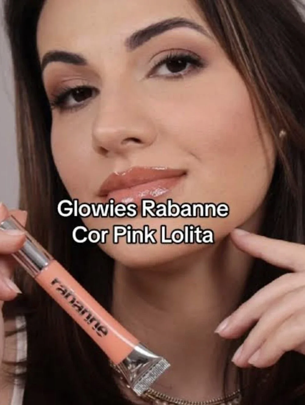 PINK LOLITA Rabanne Glowies Ultra Shiny Lip Gloss NWT